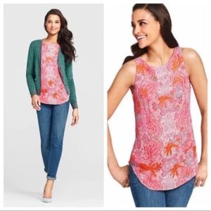 CAbi Paisley Printed Jubilee Top Style # 127